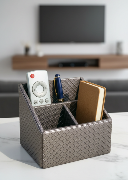 Braided Remote Holder Grey