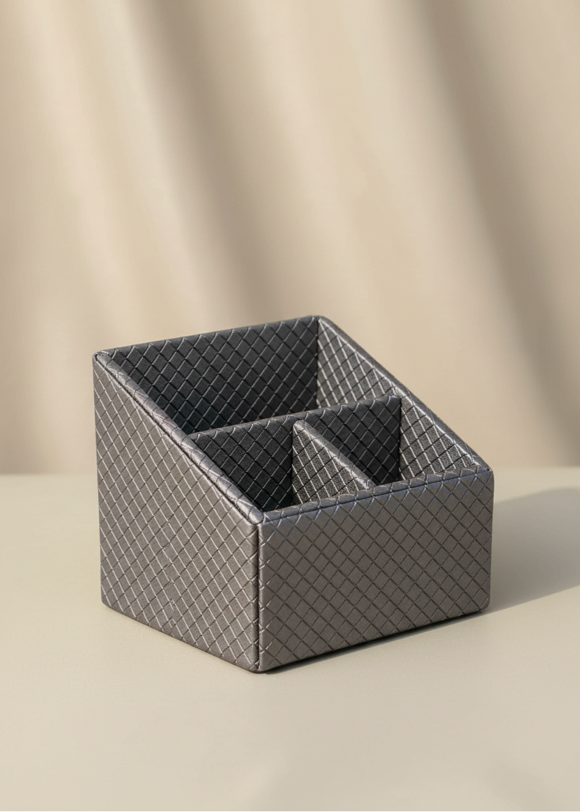 Braided Remote Holder Grey