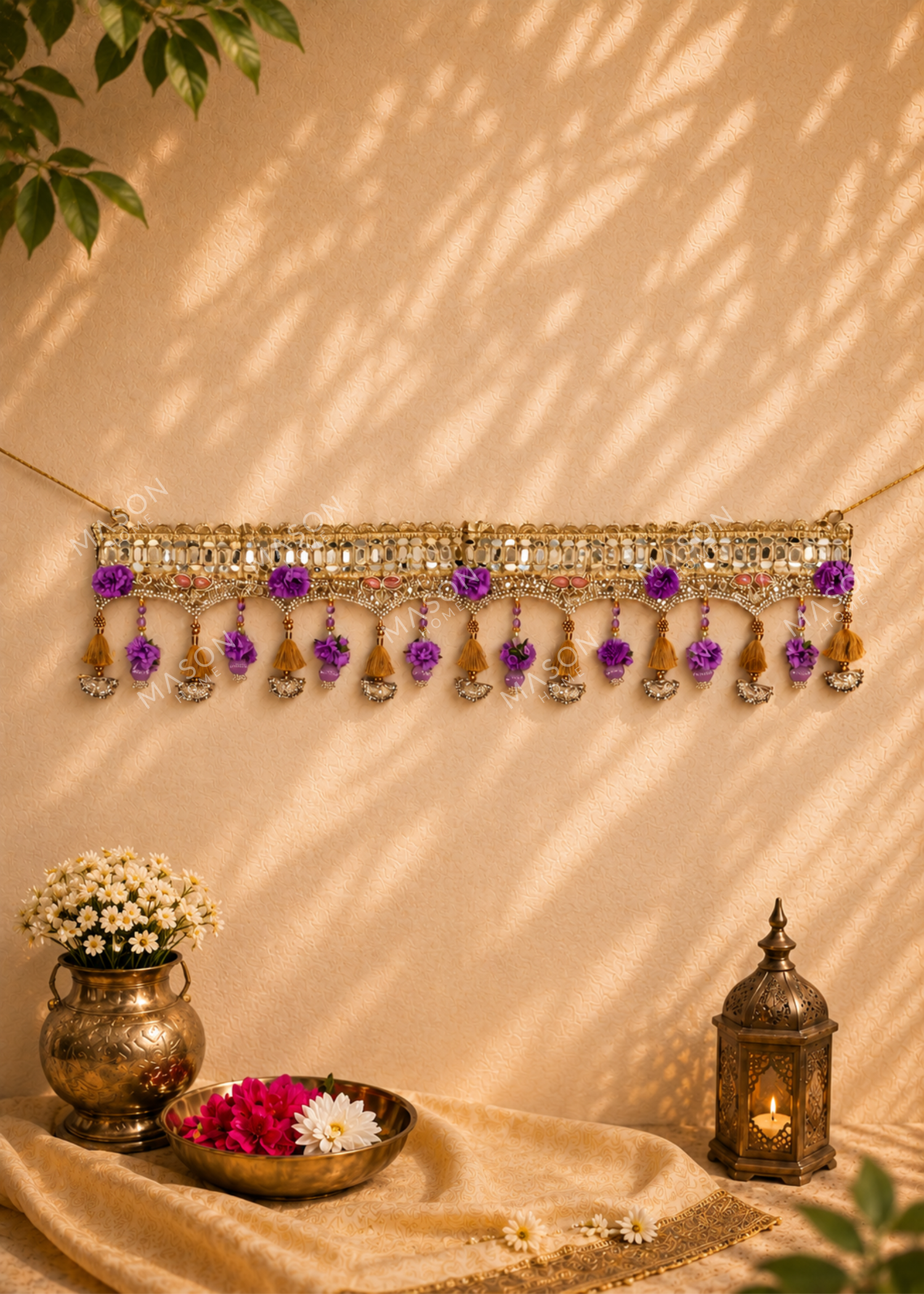 Festive Lavender Luxe Toran