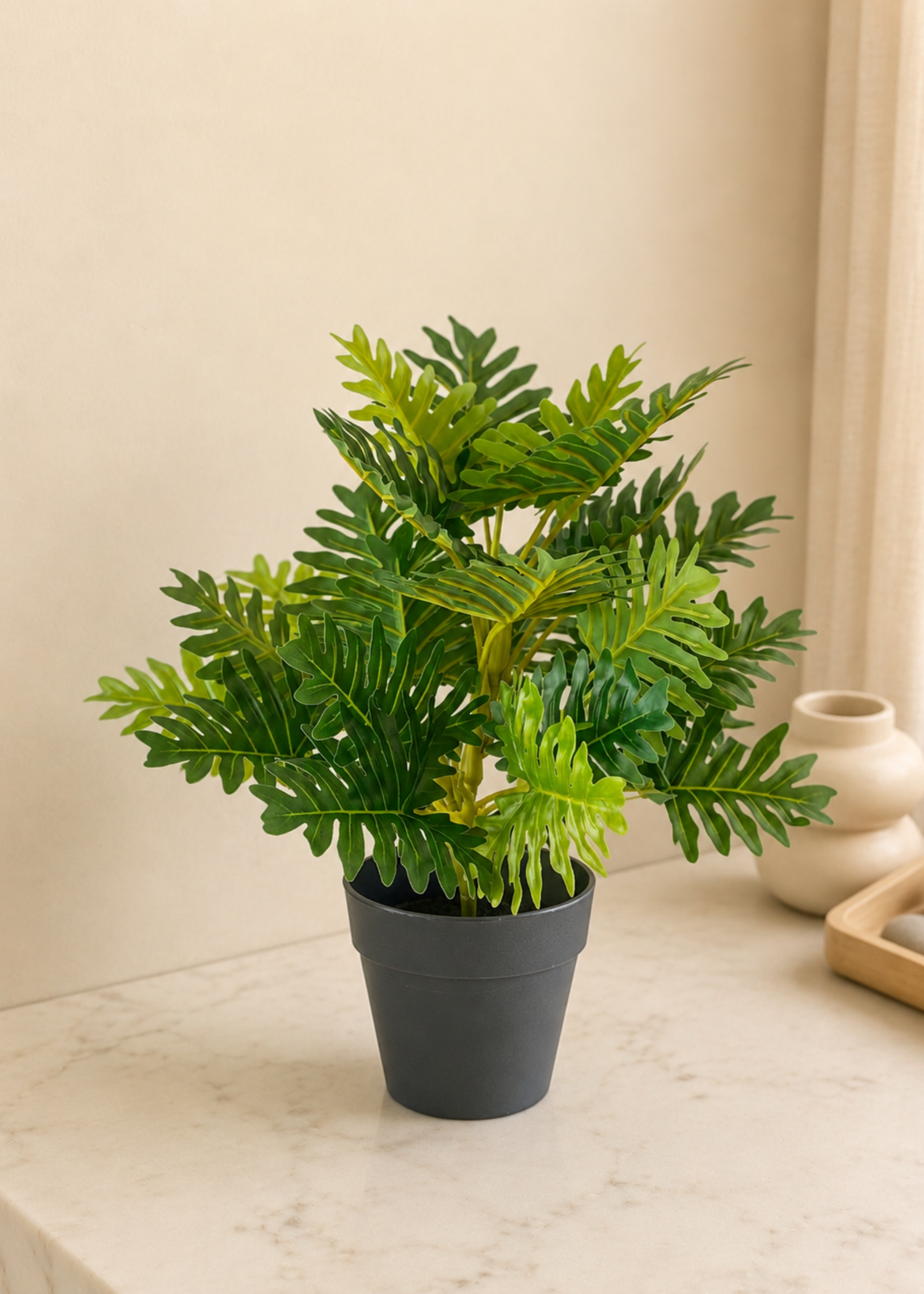 Artificial Bachia Schefflera Plant - 1 Feet