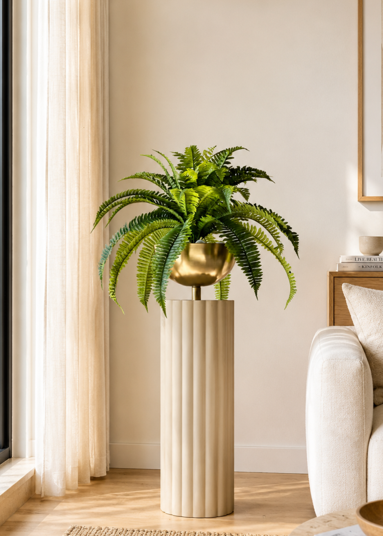 Artificial Grove Fern Plant - 2 Feet