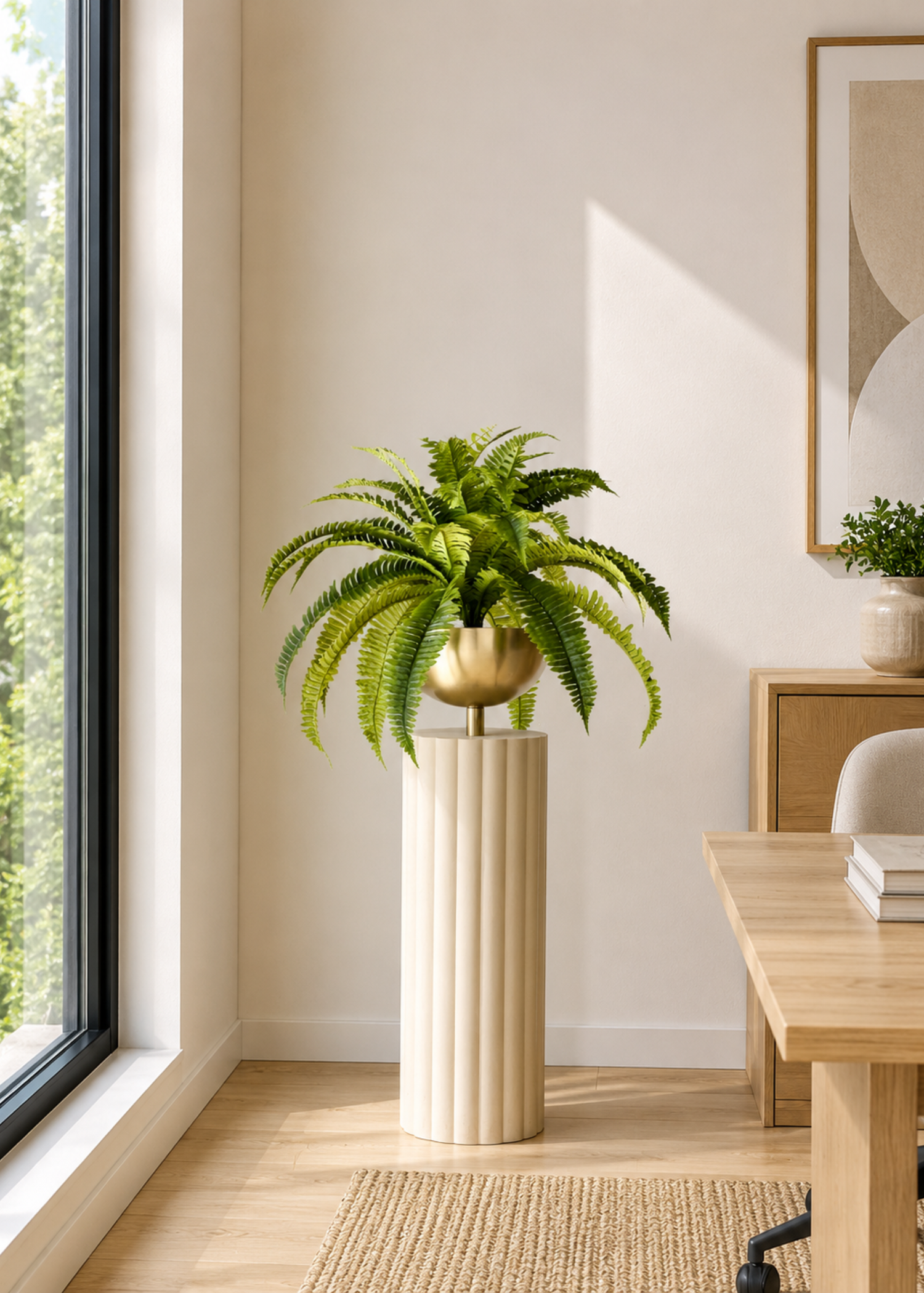 Artificial Grove Fern Plant - 2 Feet