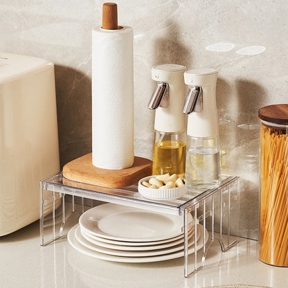 Expandable Clear Rise Shelf