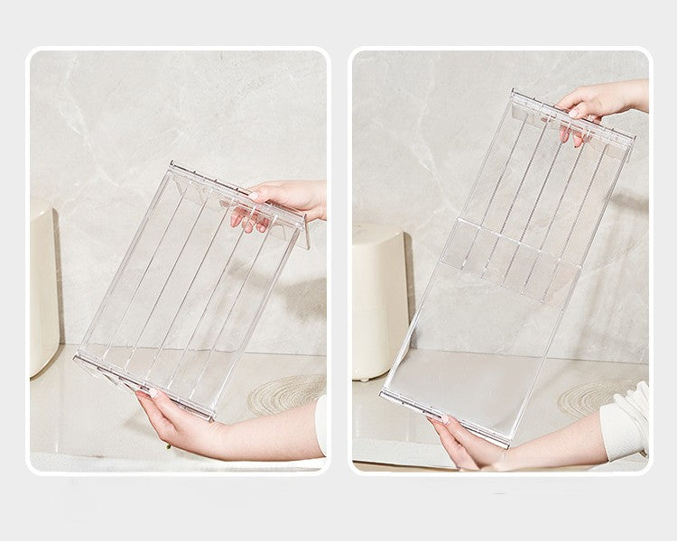 Expandable Clear Rise Shelf