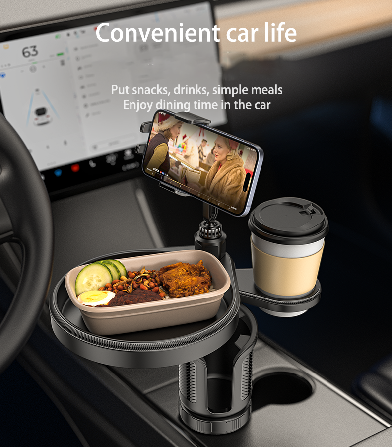 DriveMate Cup &amp; Tray Organizer