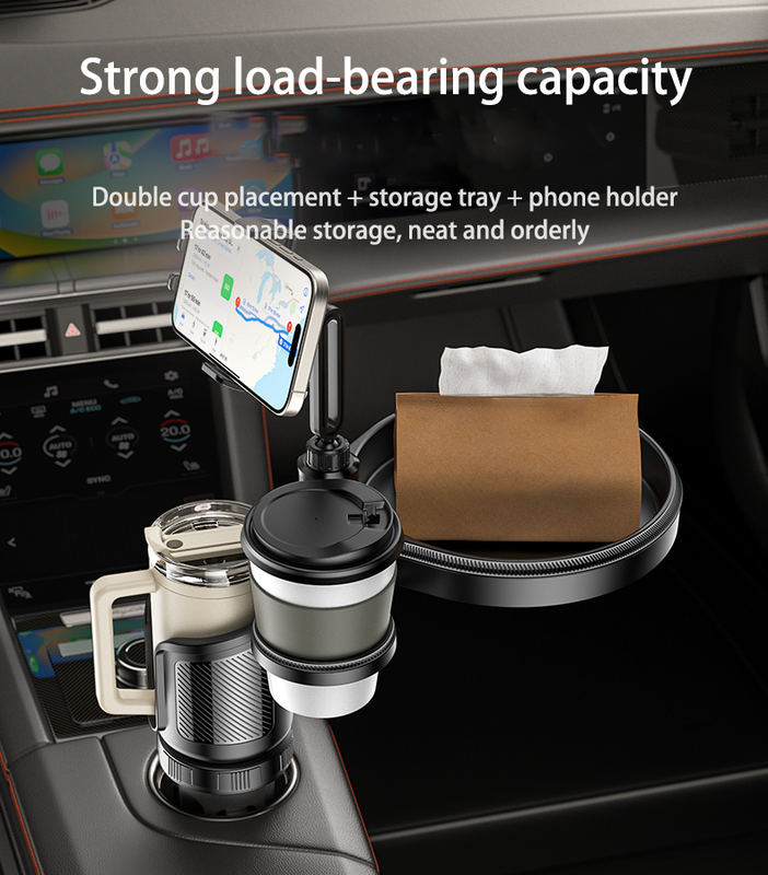 DriveMate Cup &amp; Tray Organizer