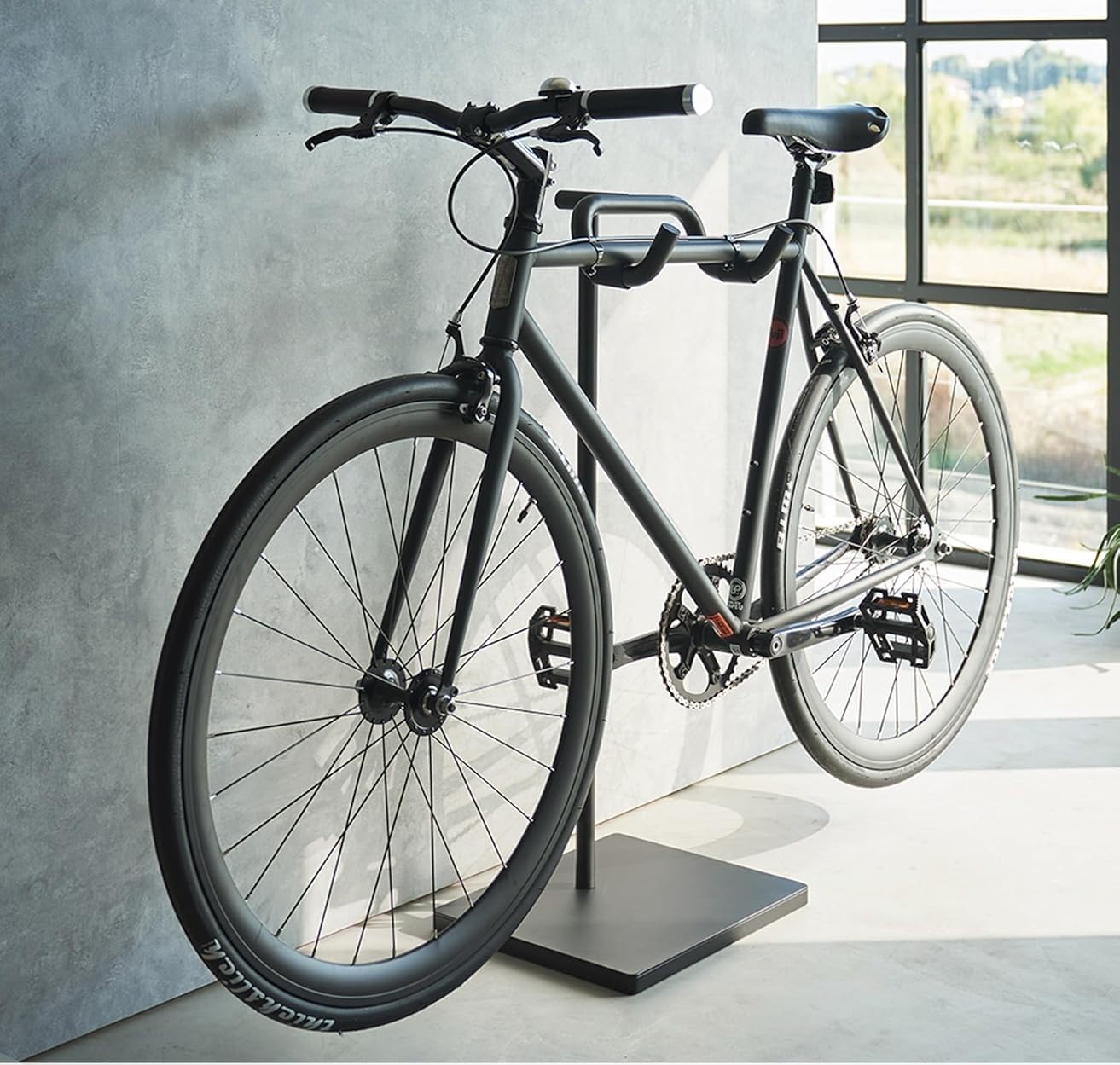 Floor-Standing Bike Display Rack