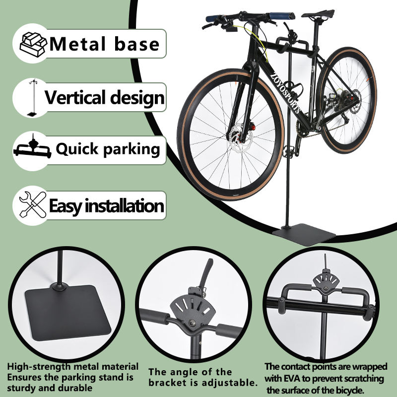 Floor-Standing Bike Display Rack