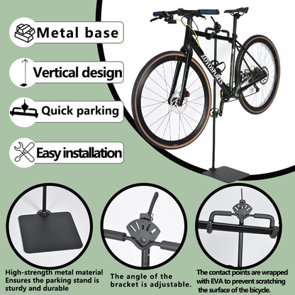 Floor-Standing Bike Display Rack