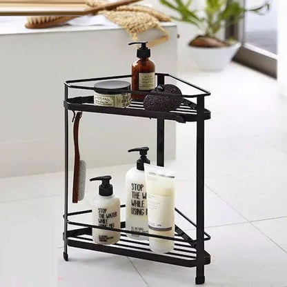 Corner Countertop Shelf - Black