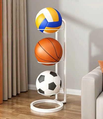 Sports Ball Stand - White