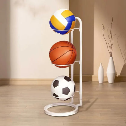 Sports Ball Stand - White