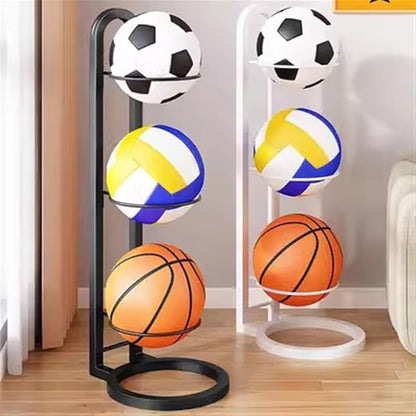 Sports Ball Stand - White