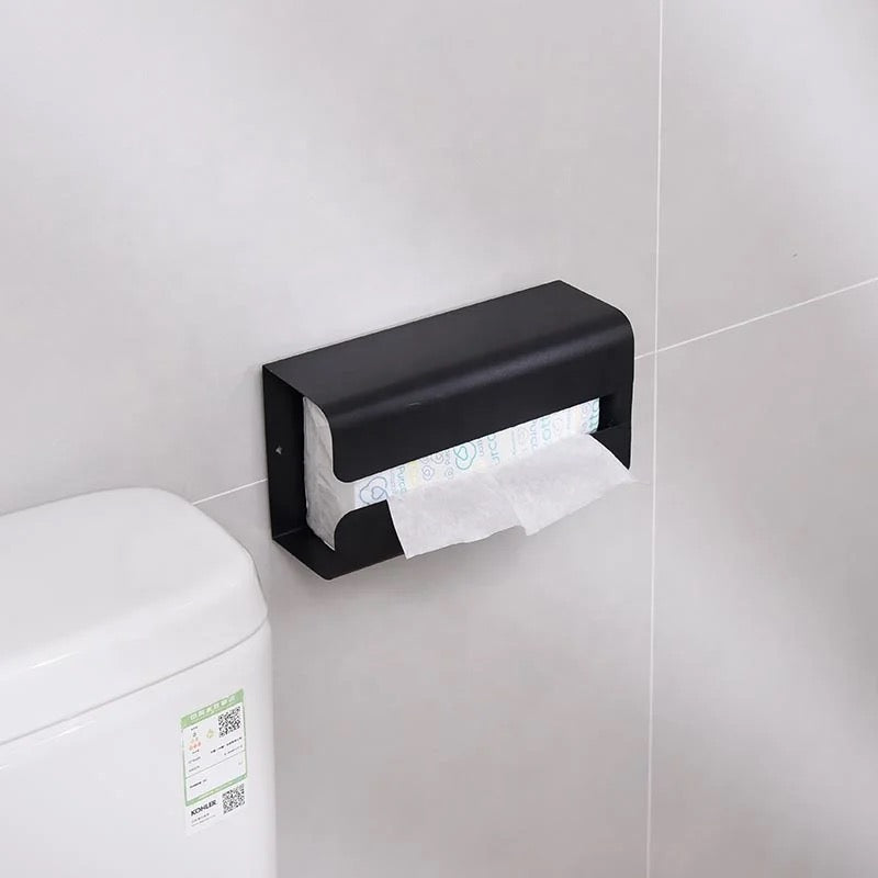 Tissue Box Dispenser - Black