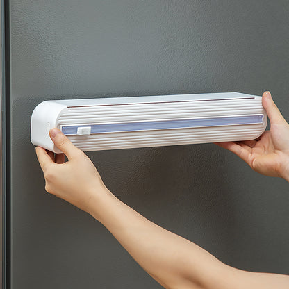 Plastic Wrap Dispenser  With Cutter
