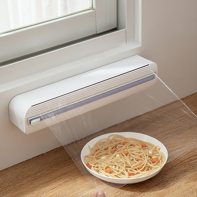 Plastic Wrap Dispenser  With Cutter