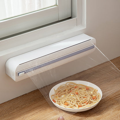Plastic Wrap Dispenser  With Cutter