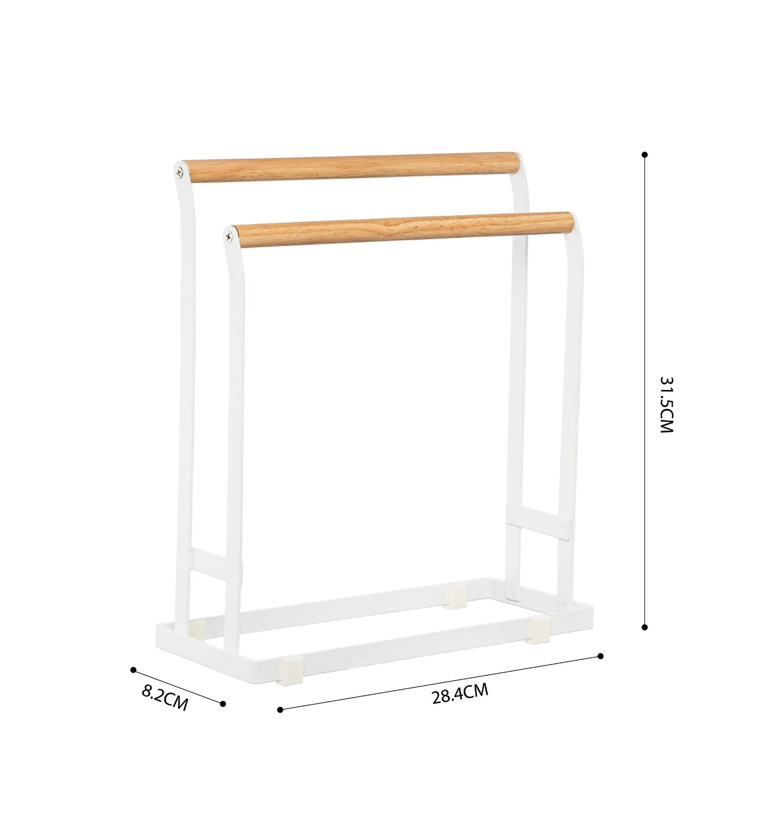 Double Rod Hand Towel Stand