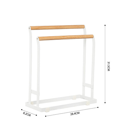 Double Rod Hand Towel Stand