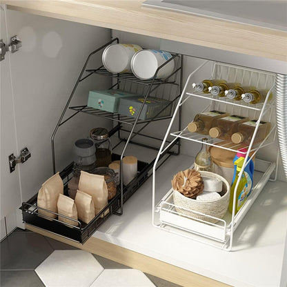 Under Sink Storage - White