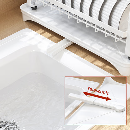 Dish Rack Two Layer - White