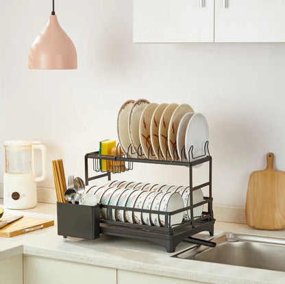 2-Tier Dish Rack