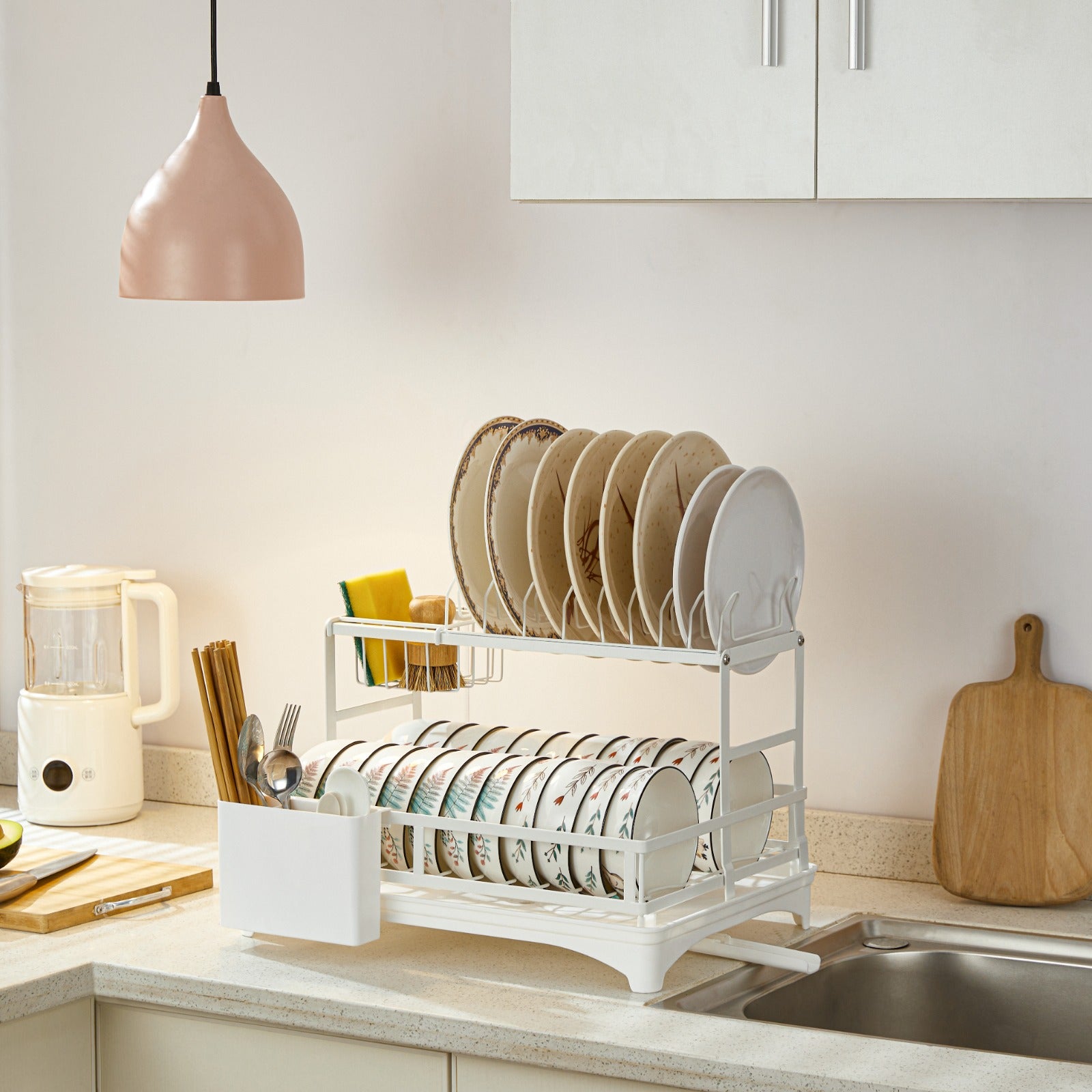 2-Tier Dish Rack