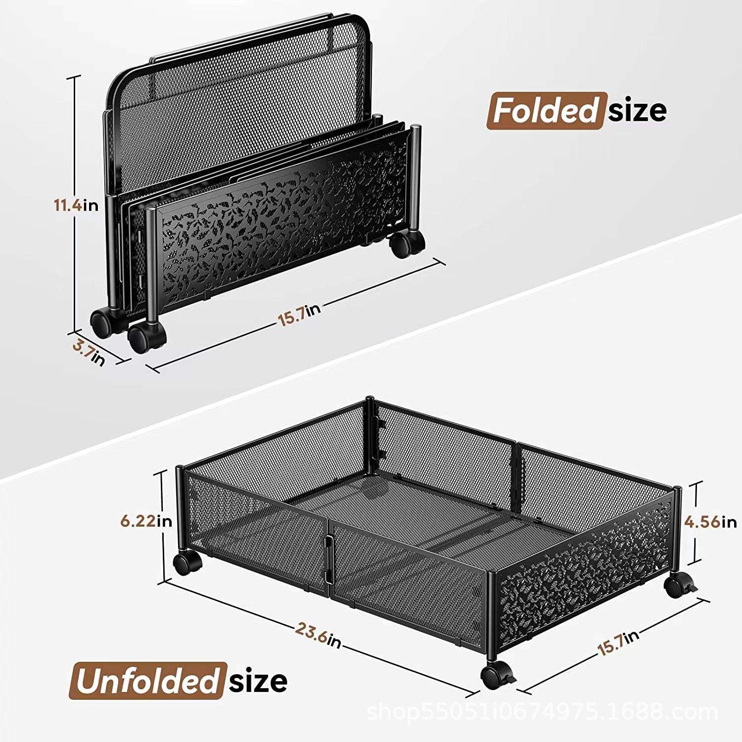 GlideMesh Underbed Organizer