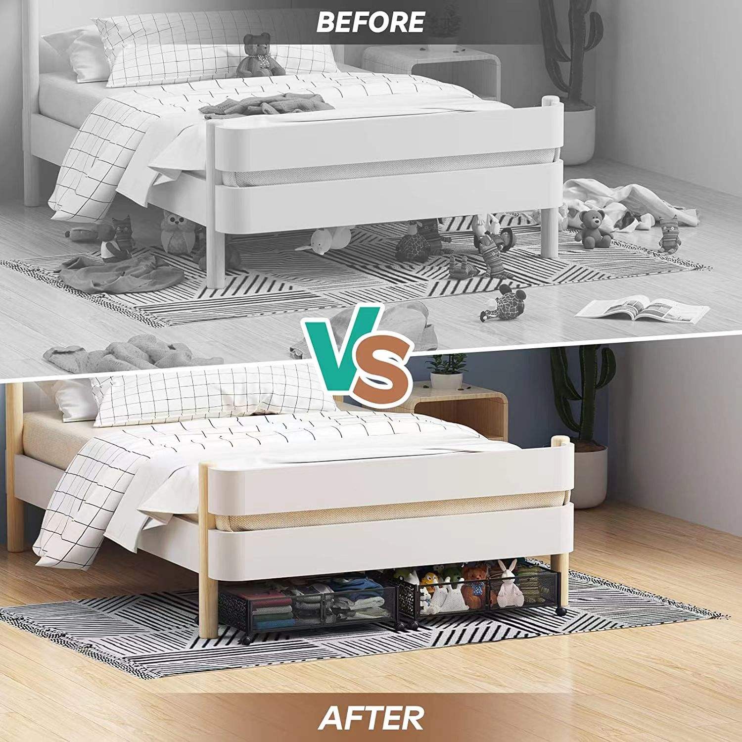 GlideMesh Underbed Organizer