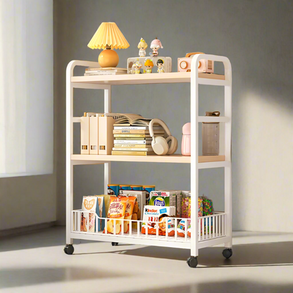 Multi-purpose Storage Trolley - White