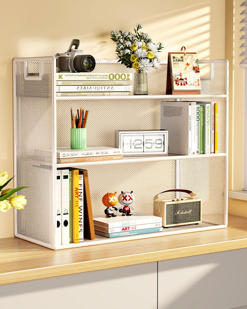 3-Tier Mesh Countertop Organizer Rack