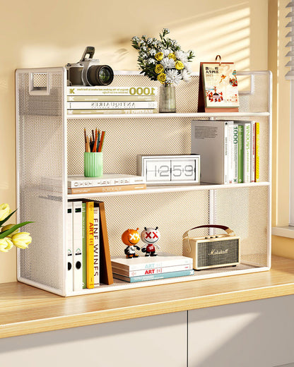 3-Tier Mesh Countertop Organizer Rack