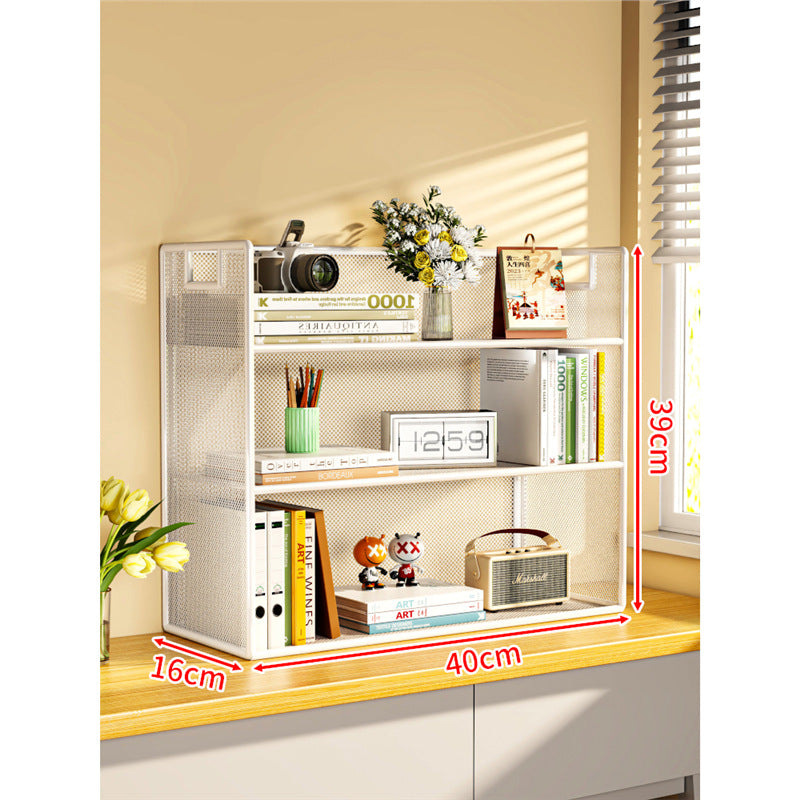 3-Tier Mesh Countertop Organizer Rack