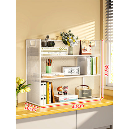 3-Tier Mesh Countertop Organizer Rack