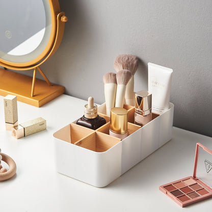 Multipurpose Drawer Organizer for Makeup &amp; Socks - White