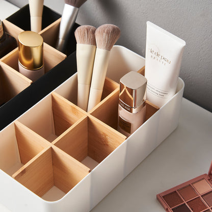 Multipurpose Drawer Organizer for Makeup &amp; Socks - White