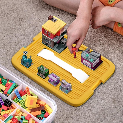 Clear Toy Organizer Box for Building Blocks &amp; Bricks