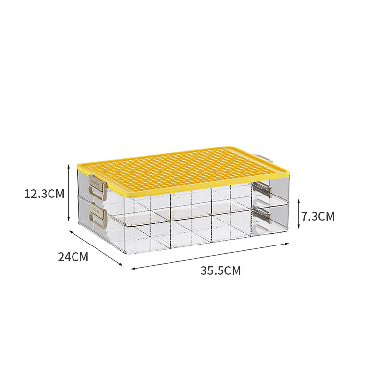 Clear Toy Organizer Box for Building Blocks &amp; Bricks