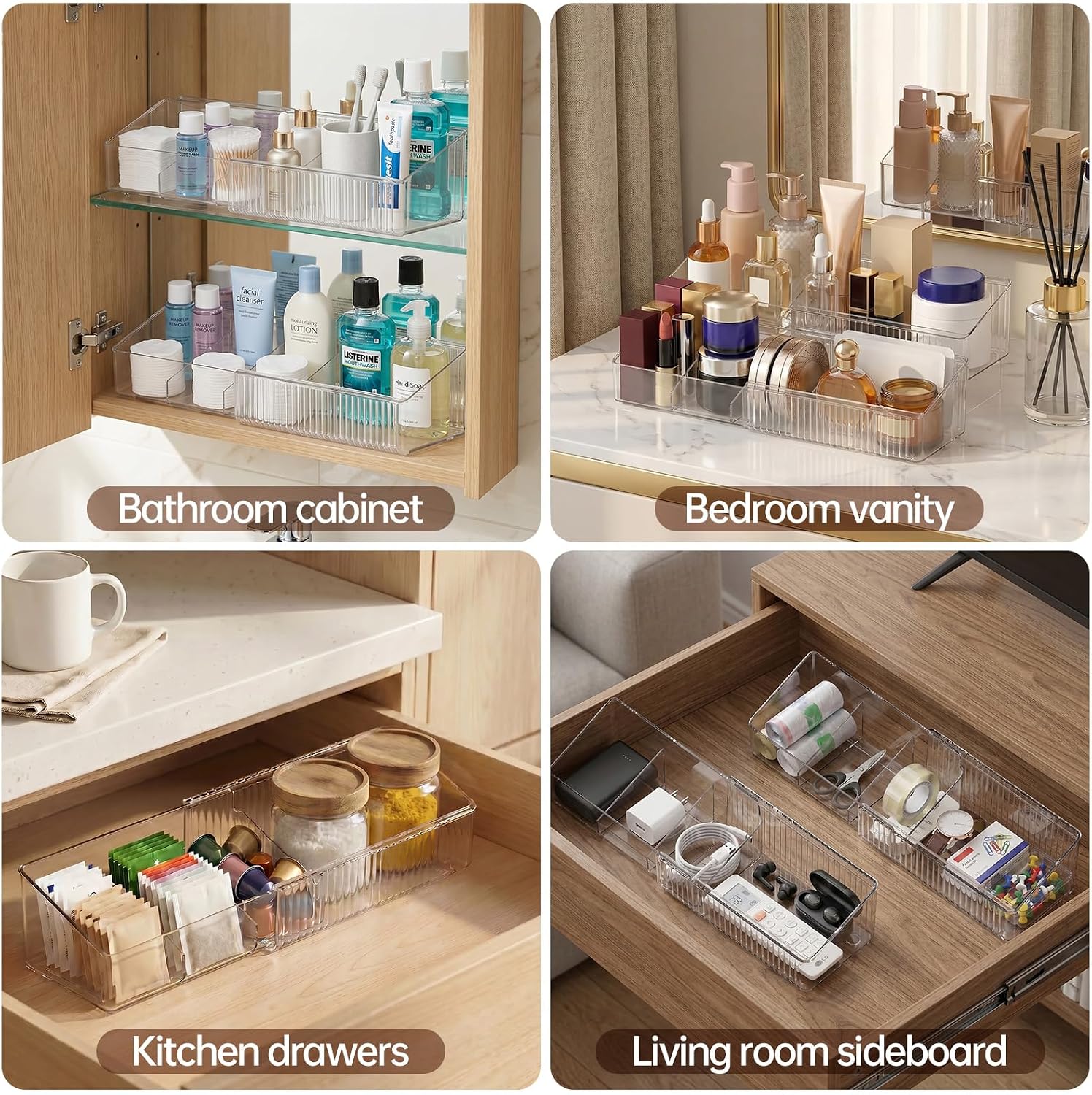 ClearView Cosmetic Organizer