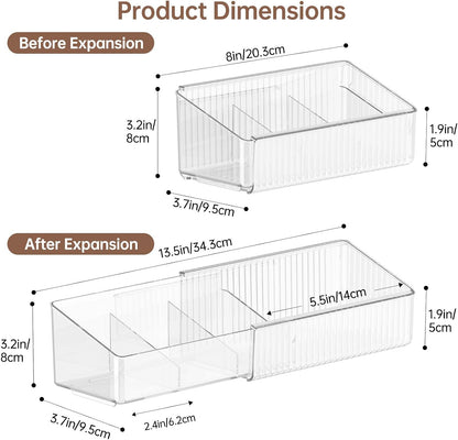 ClearView Cosmetic Organizer