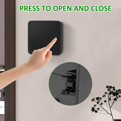 Closed Key Rack - Black