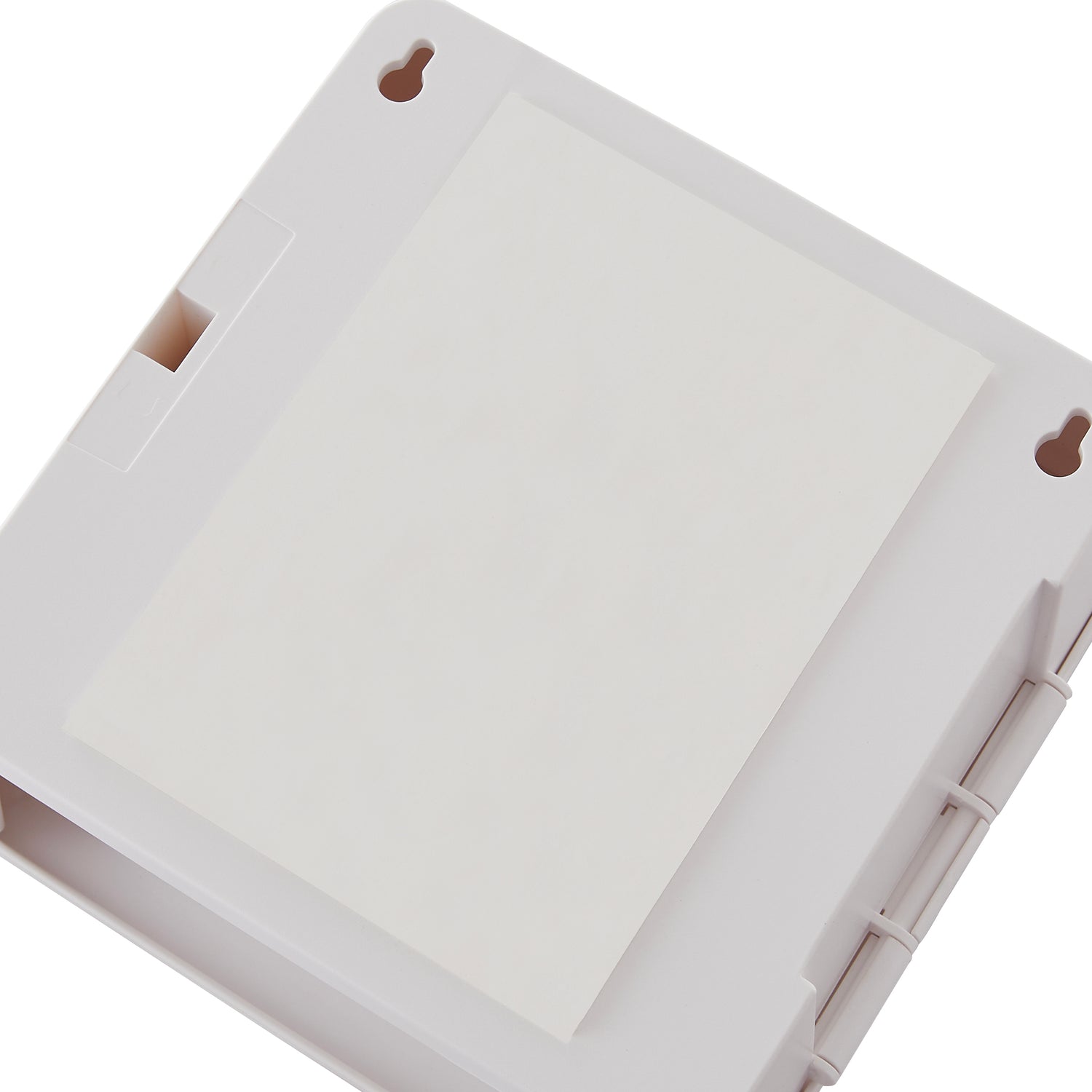 Closed Key Rack - White