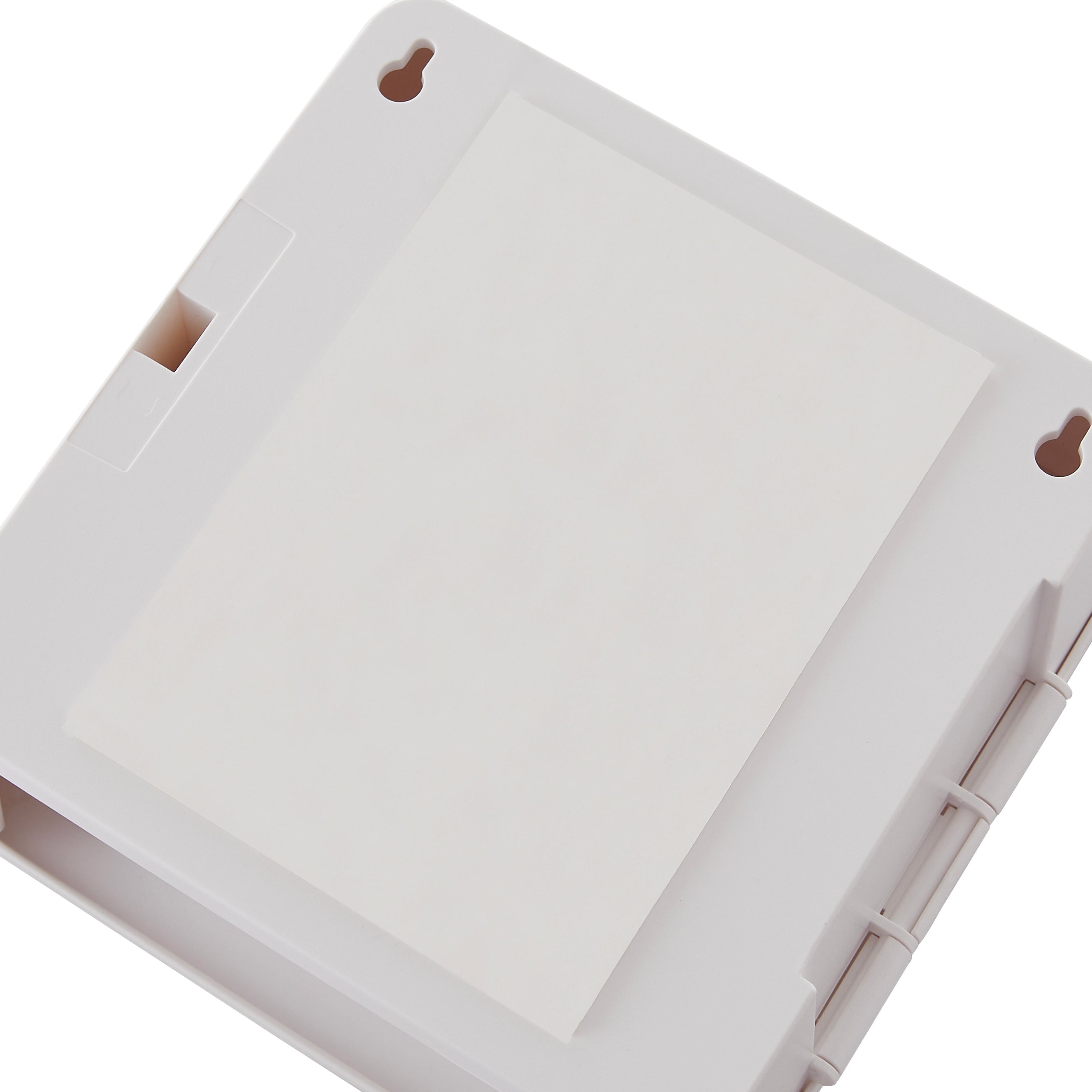 Closed Key Rack - White