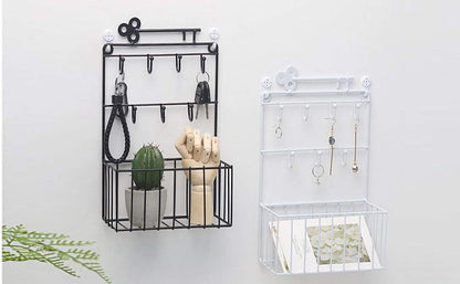 Wall-Mounted Key &amp; Mail Organizer