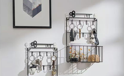 Wall-Mounted Key &amp; Mail Organizer