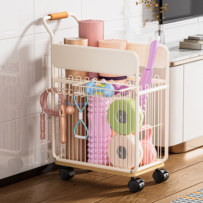 Yoga Equipment Storage Cart