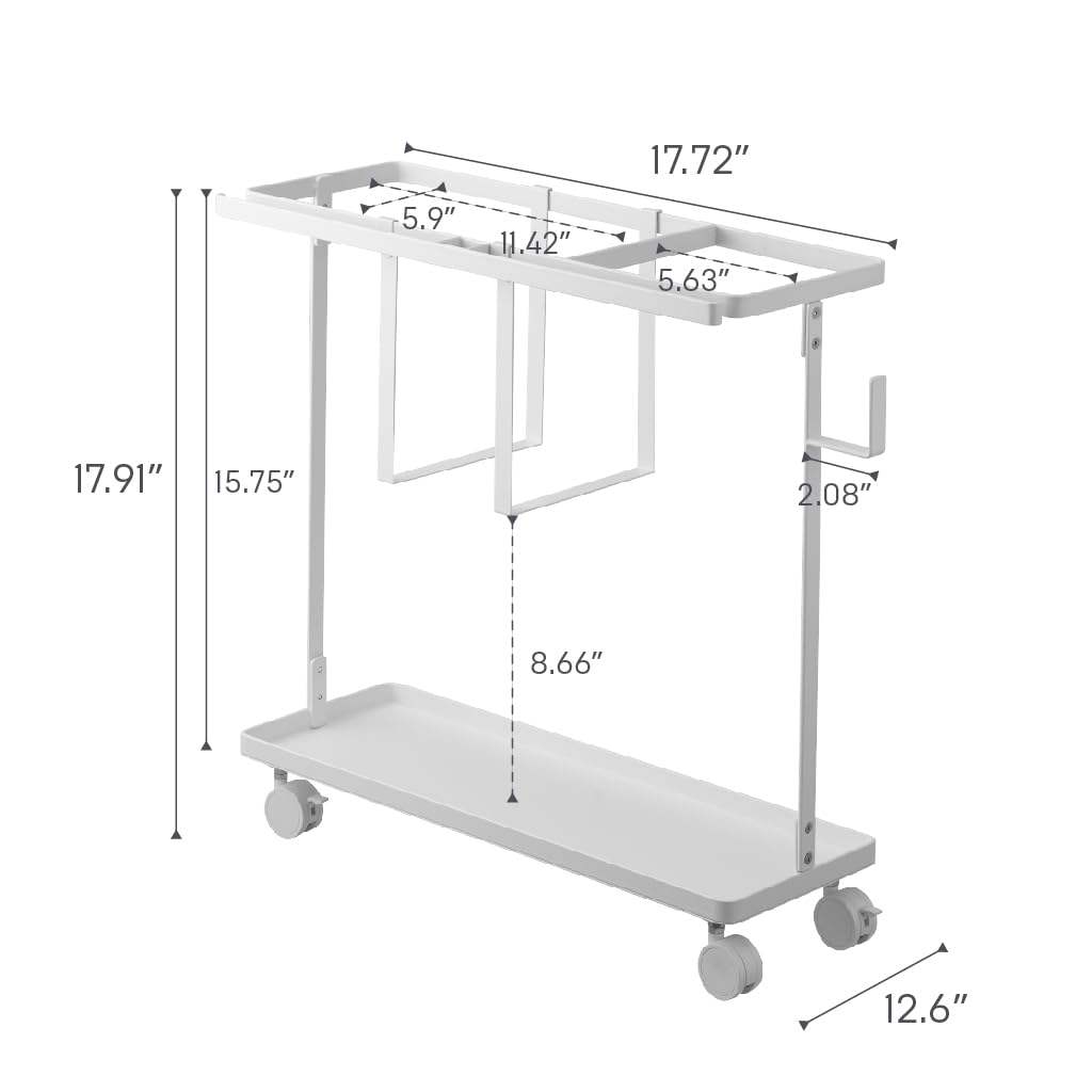 FitGear Organizer Cart  - White