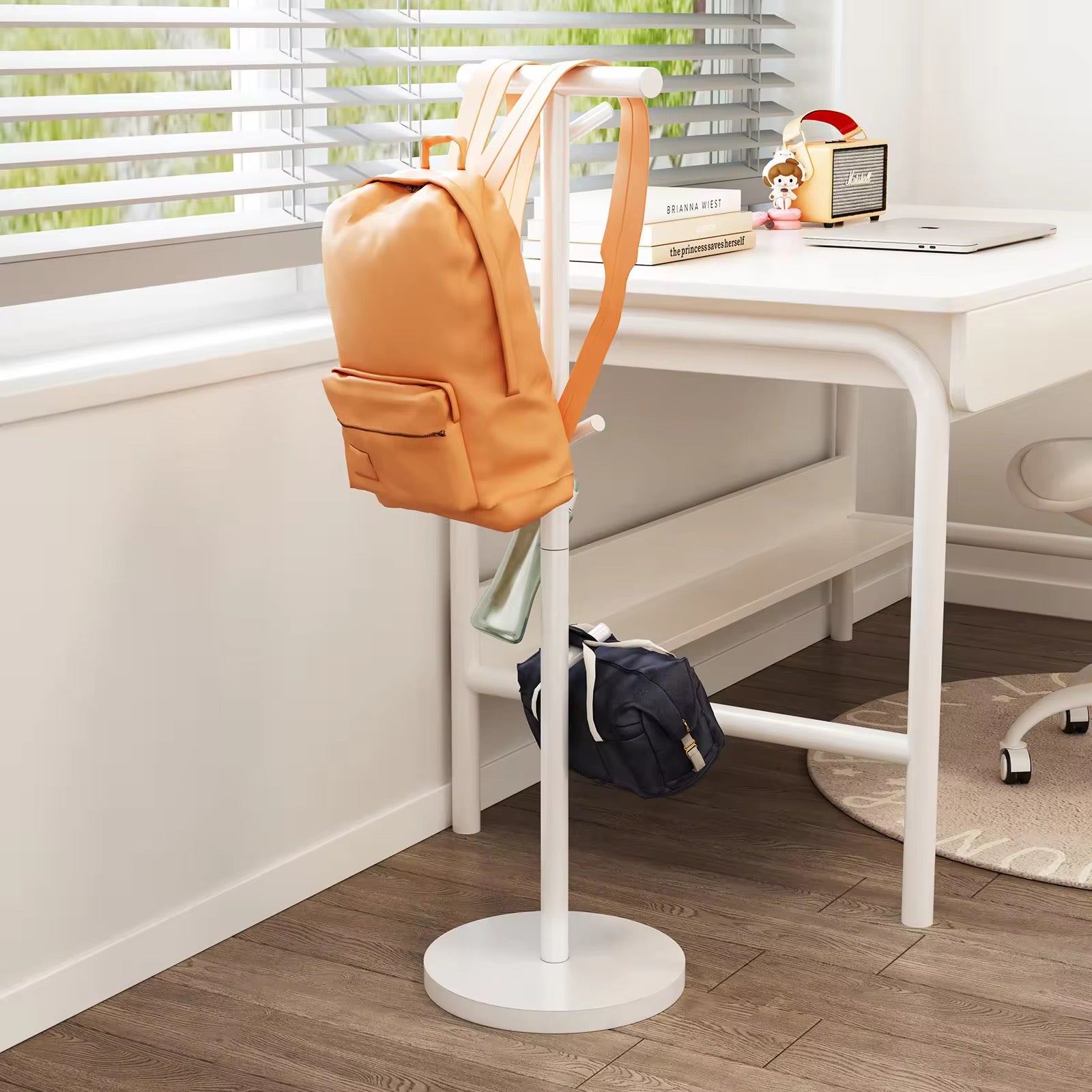 Floor Standing Bag &amp; Coat Rack