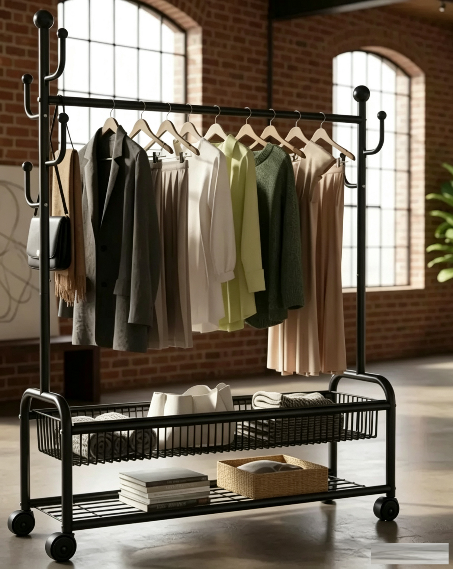 ClutterFree Wardrobe Stand