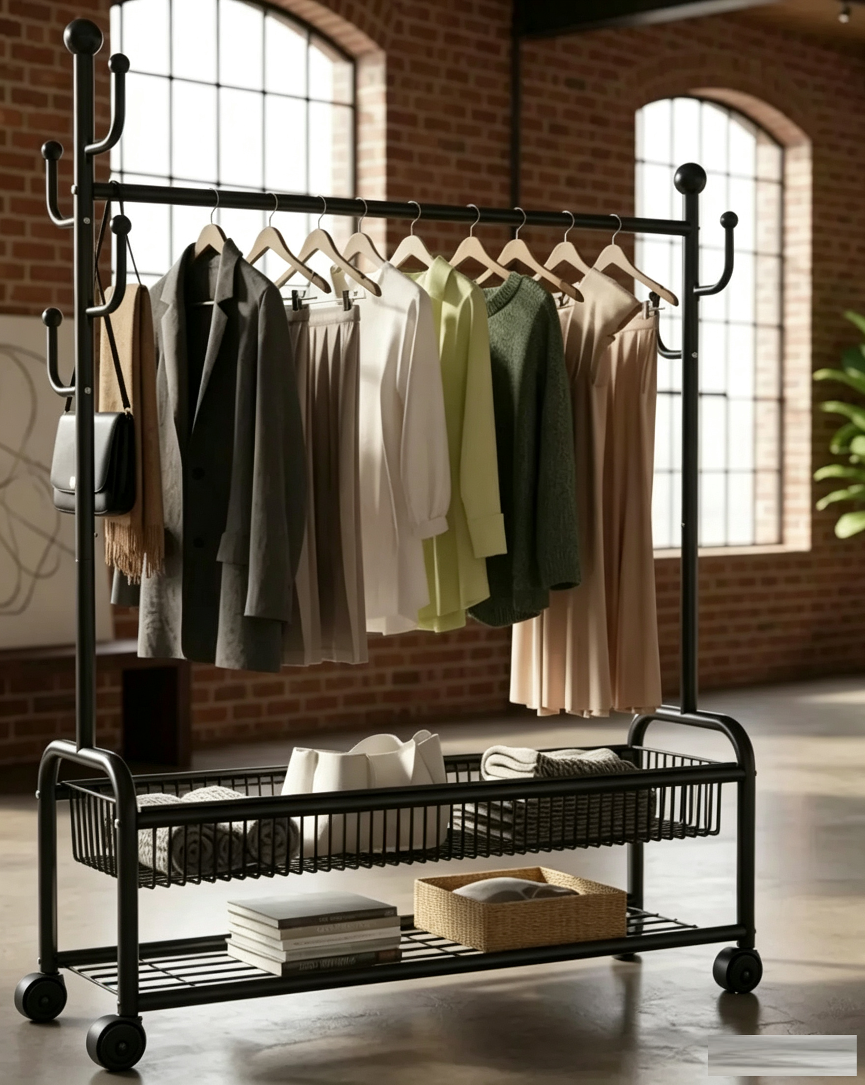 ClutterFree Wardrobe Stand
